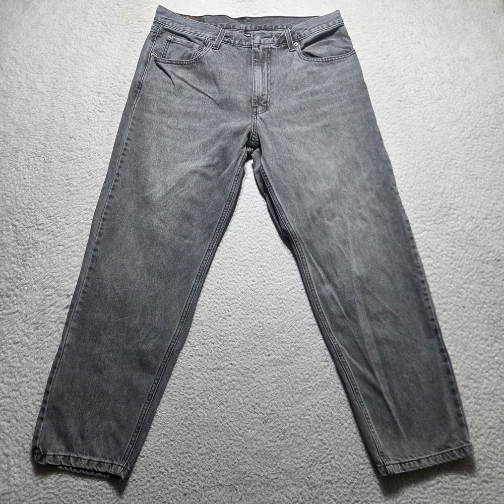 Levi 550 '92 Jeans Mens 34x30 Gray Relaxed Fit Tapered Leg Denim Casual Retro